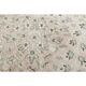 1970s Vintage Persian Handmade Wool Cotton Beige Area Rug 287x367