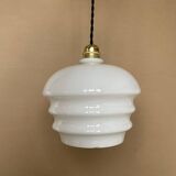 Suspension opaline ancienne