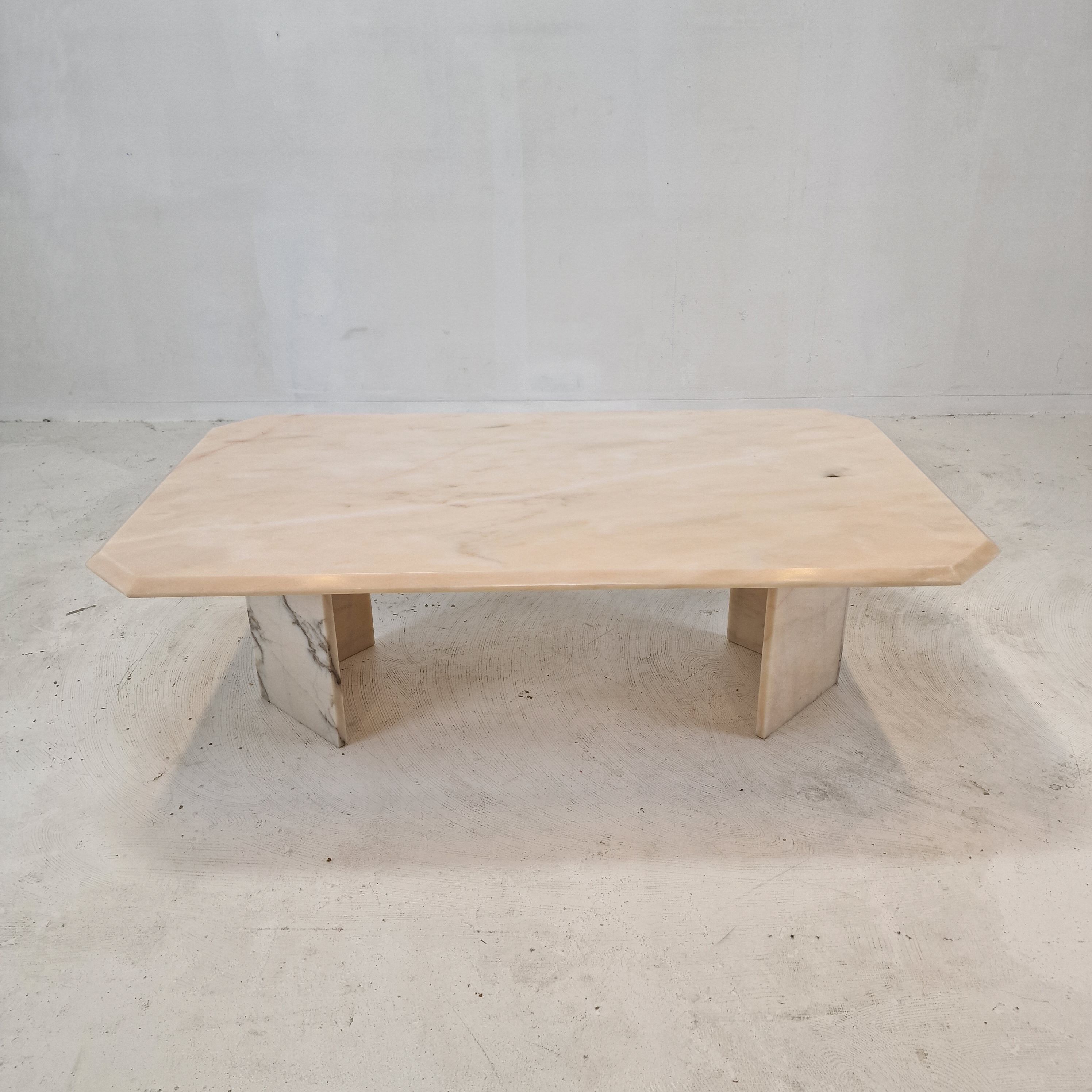 Italian Marble Coffee Table, 1970s