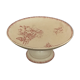 HB Compotier - Provençal Co. Terre de Fer Rouge Flowers Vintage Cake Dish