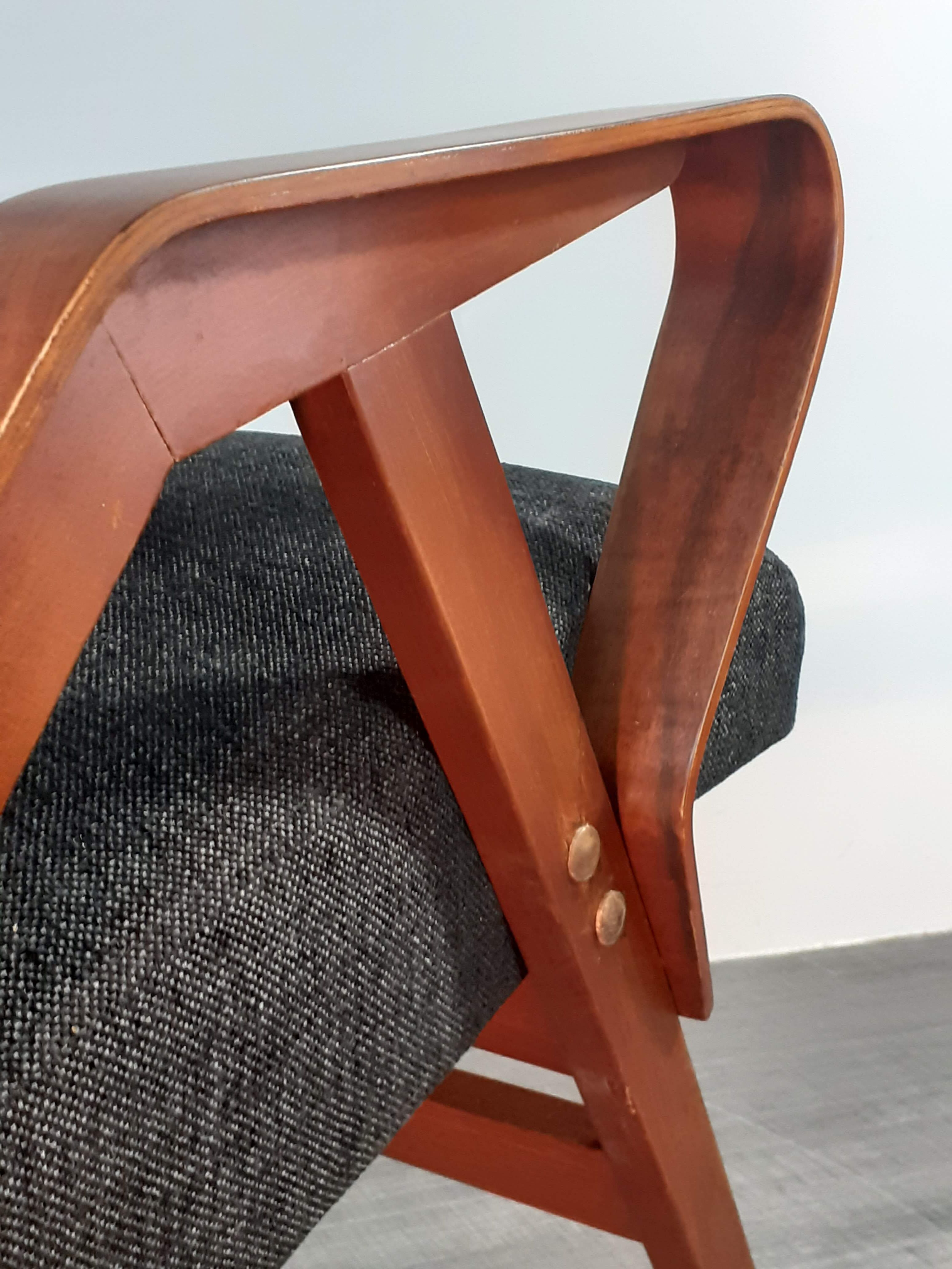 Tatra chair by Frantisek Jiràk, vintage czechoslovakia 1960s