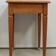 Table end of sofa in solid blond oak – 1950