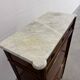 Louis XVI style secretary with marble top