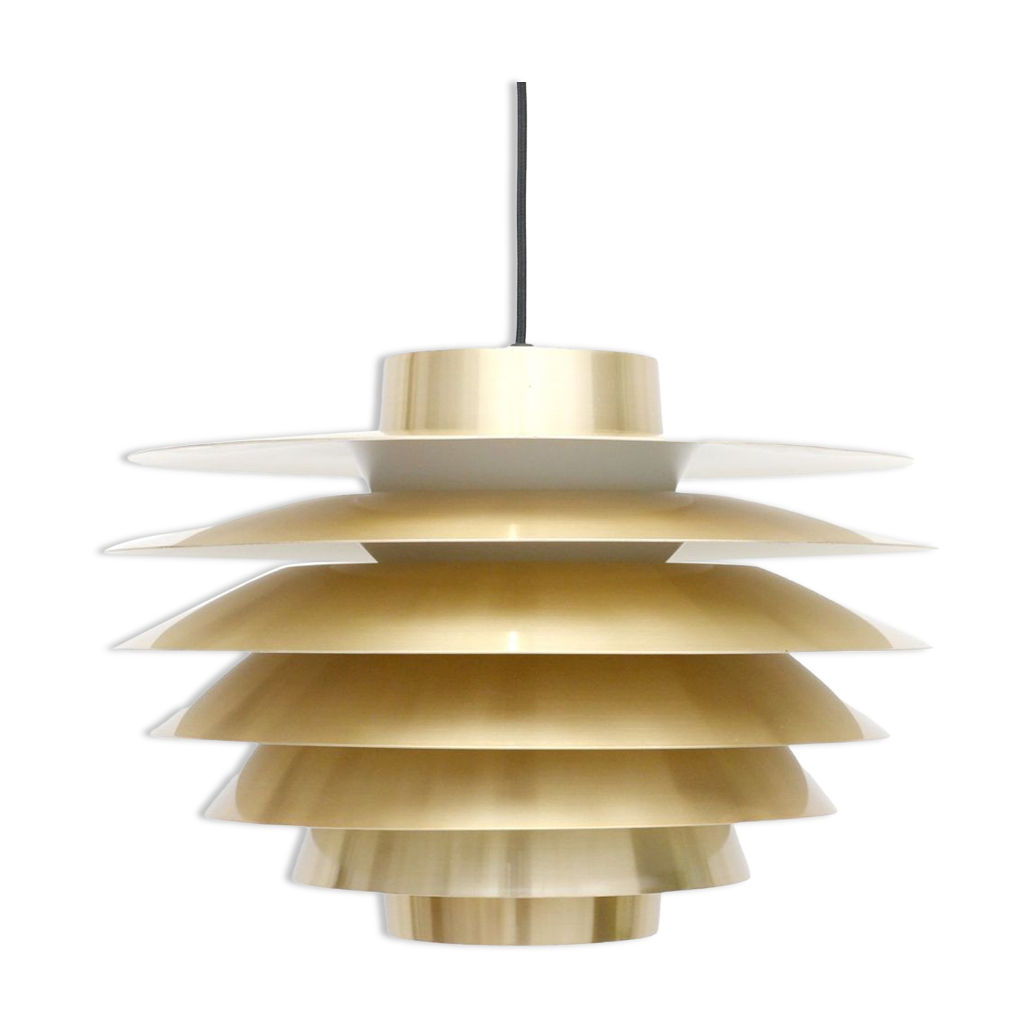 Verona pendant lamp, designed by S. Middelboe, Denmark 1970s