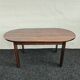 Stained Solid Larch Dining Table for Six by Mária Szedleczky, 1970s