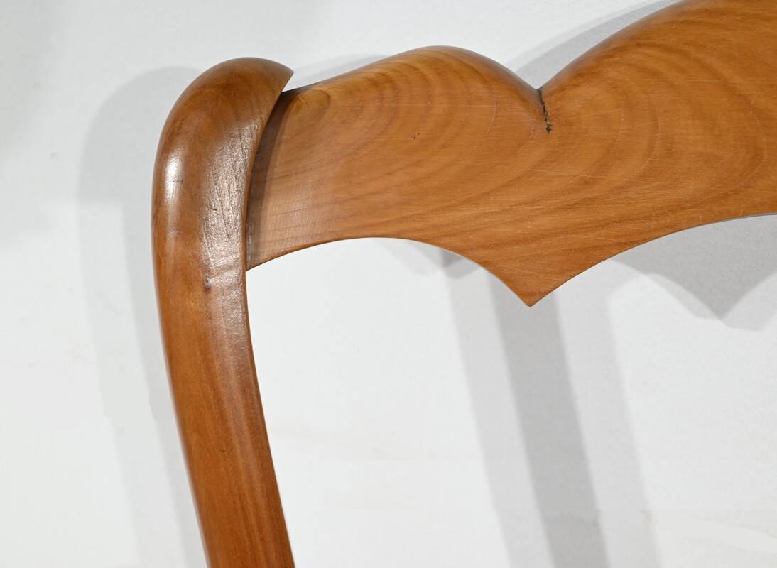 Grand-Mère Armchair in Cherrywood, Louis Philippe style – Late 19th century