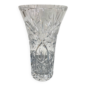 Élégance vase en cristal - taille