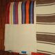 Ensemble de cinq coussins en laine