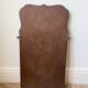 Antique scallop edged wall mirror c.1920-30s