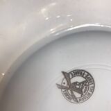 5 dessert plates from Moulin des Loups, Orchies