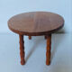 Table Scandinave en bois de Teck pour dînette années 1960/70