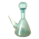 Antique wine decanter, bubbled glass porron