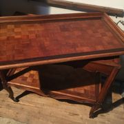 Louis XV style rolling dessert trolley