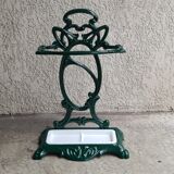 Umbrella door cast iron Art Nouveau early twentieth century