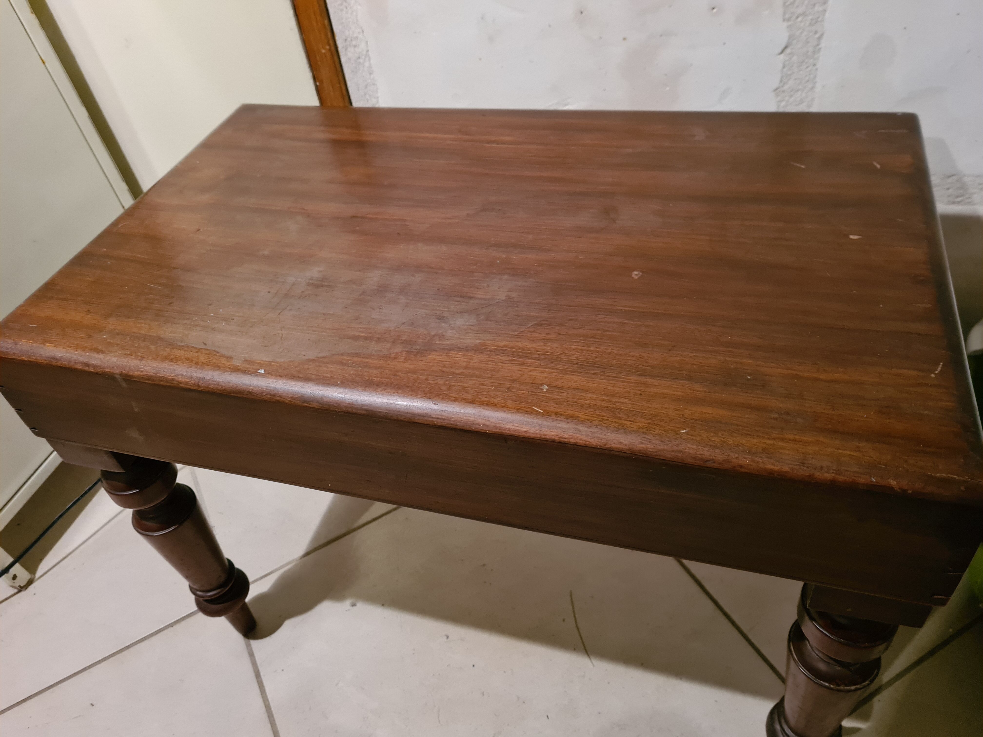 Coffee table with small storage