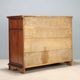 Antique baroque walnut chest of drawers with 4 drawers, 17th century.