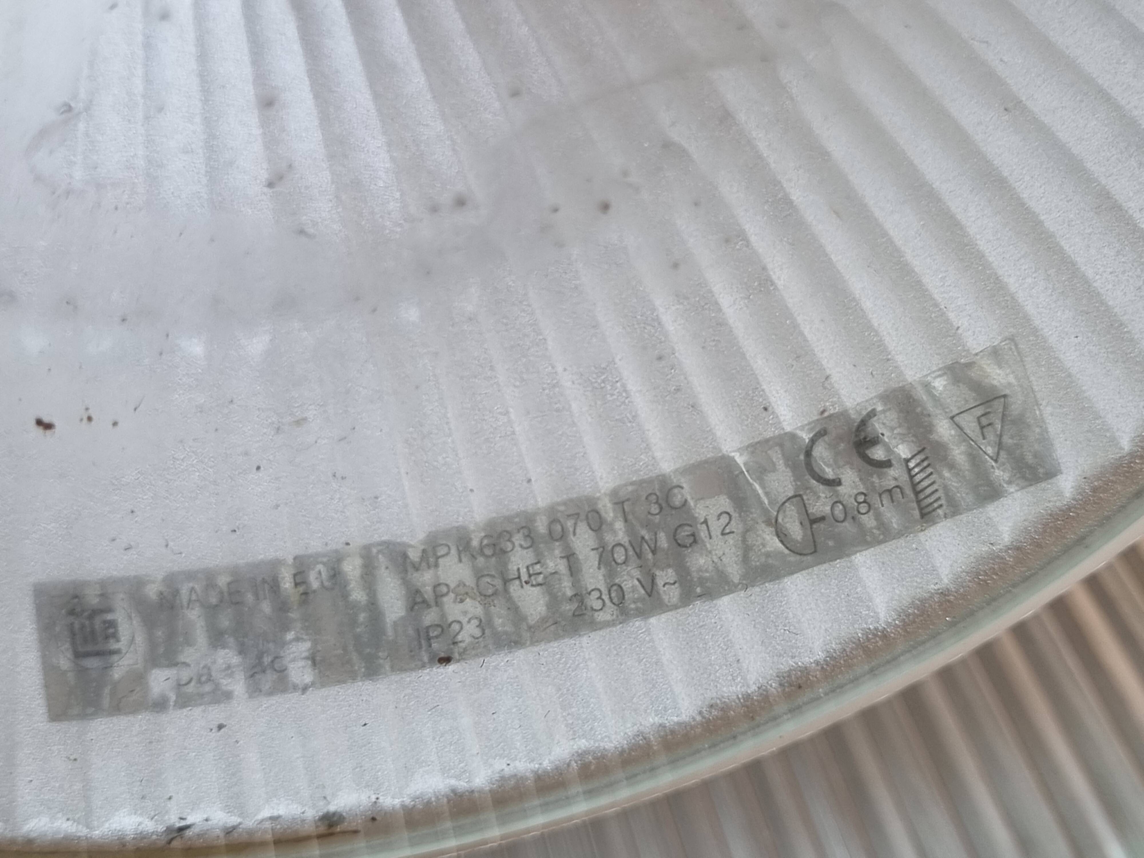 Pair of vintage industrial style pendant lights