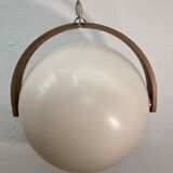 Large space age round globe sphere by Temde, Switzerland 1970s