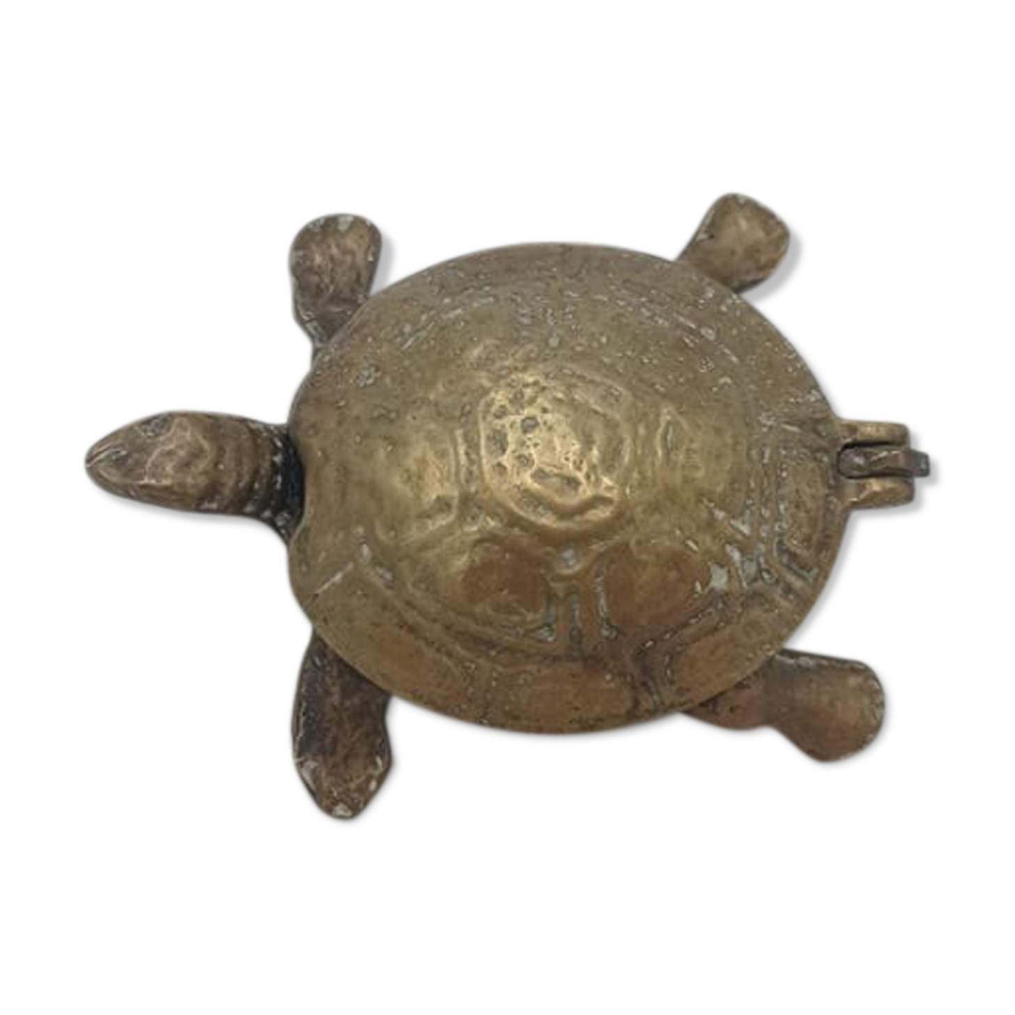 Brass ashtray turtle