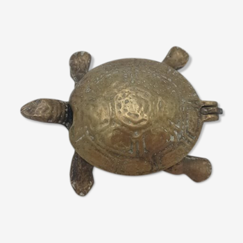 Brass ashtray turtle
