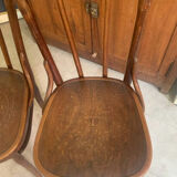 2 chaises bistrots Jacob & Josef Kohn