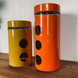 Glass storage jars