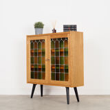 Oak showcase, Danish design, 1960s, production: Denmark
