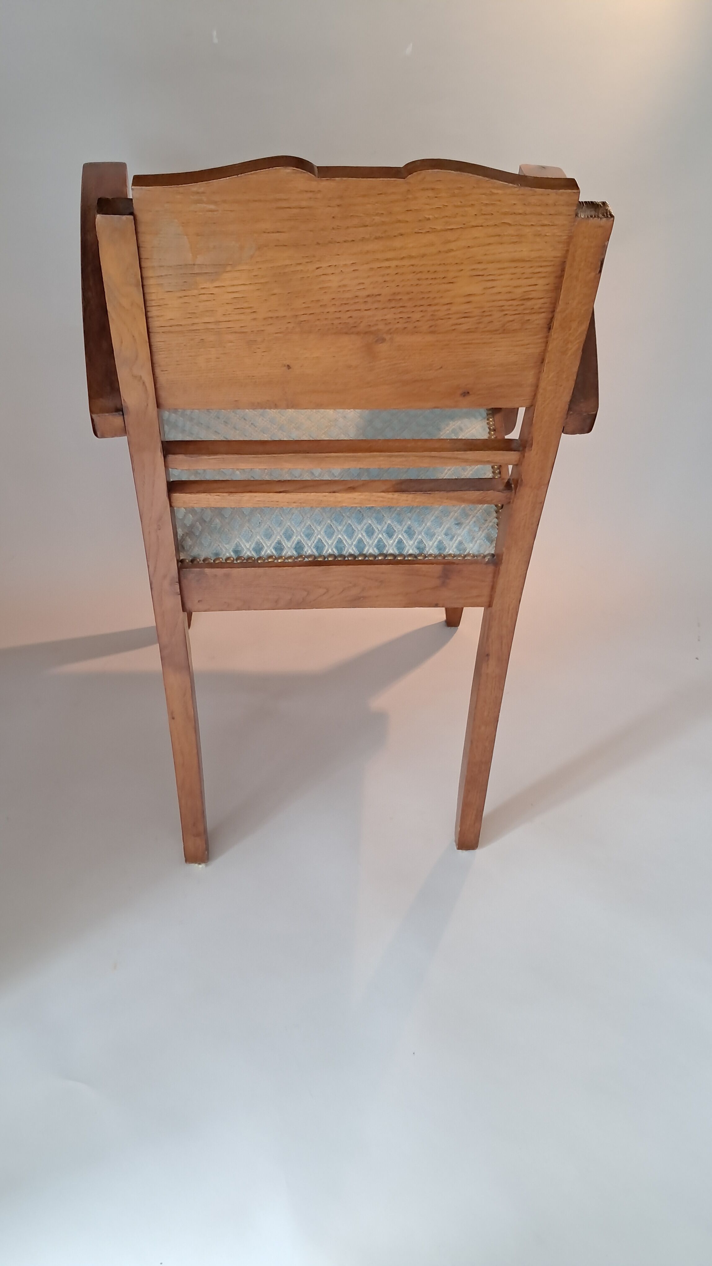 Art Deco bridge armchair
