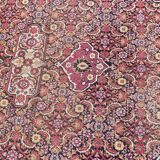 Tapis ancien persan Dorokhsh khorassan du début de 19eme siècle 200x400 cm