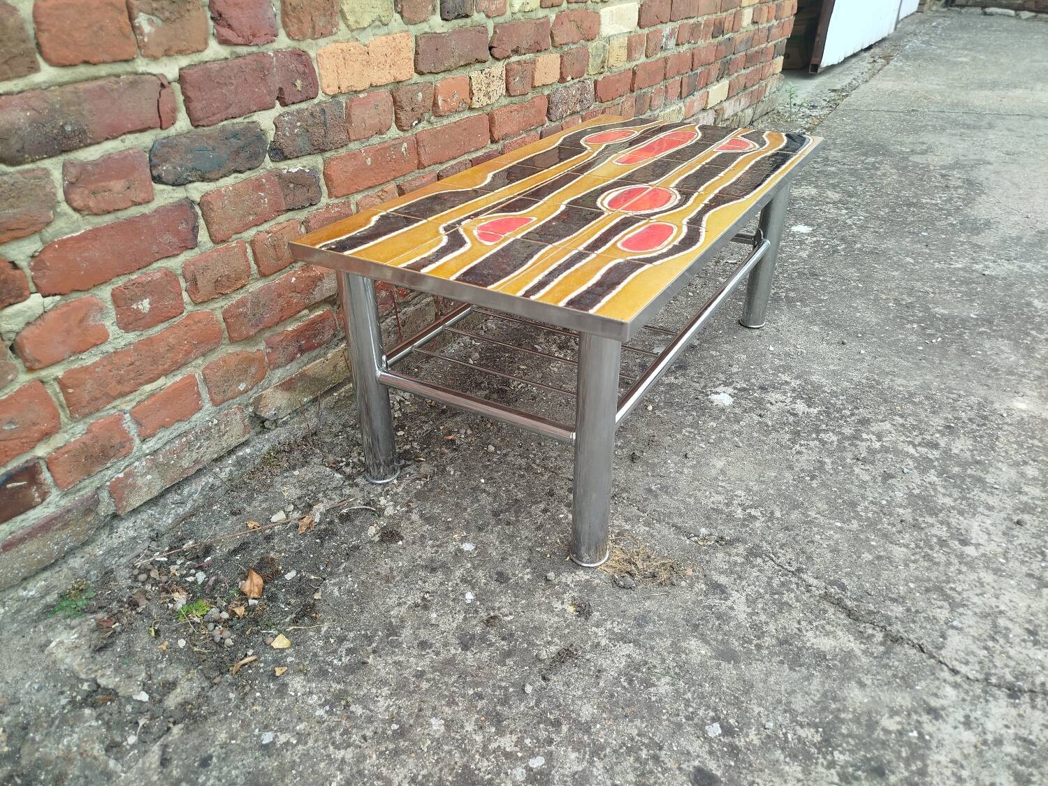 Ceramic coffee table, 1970s