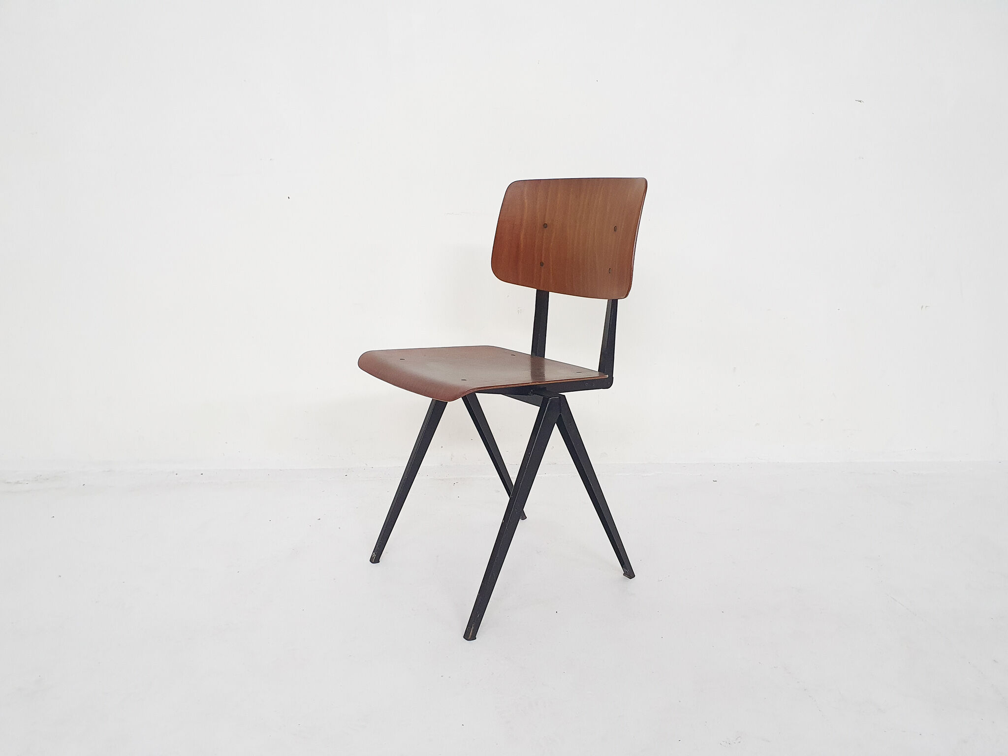 Industrial school chair by Galvanitas, model S16, The Netherlands 1970's