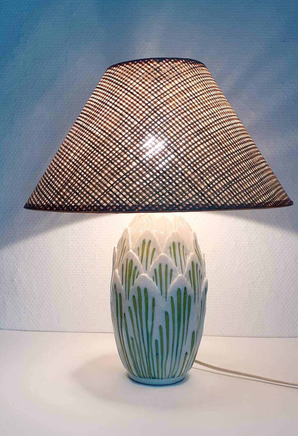 Vintage ceramic lamp