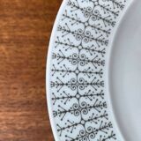 Vintage grey coffee service Secunda, made in Germany by Tapio Wirkkala for Rosenthal, set of 28.