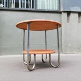 Bauhaus-style modernist side table