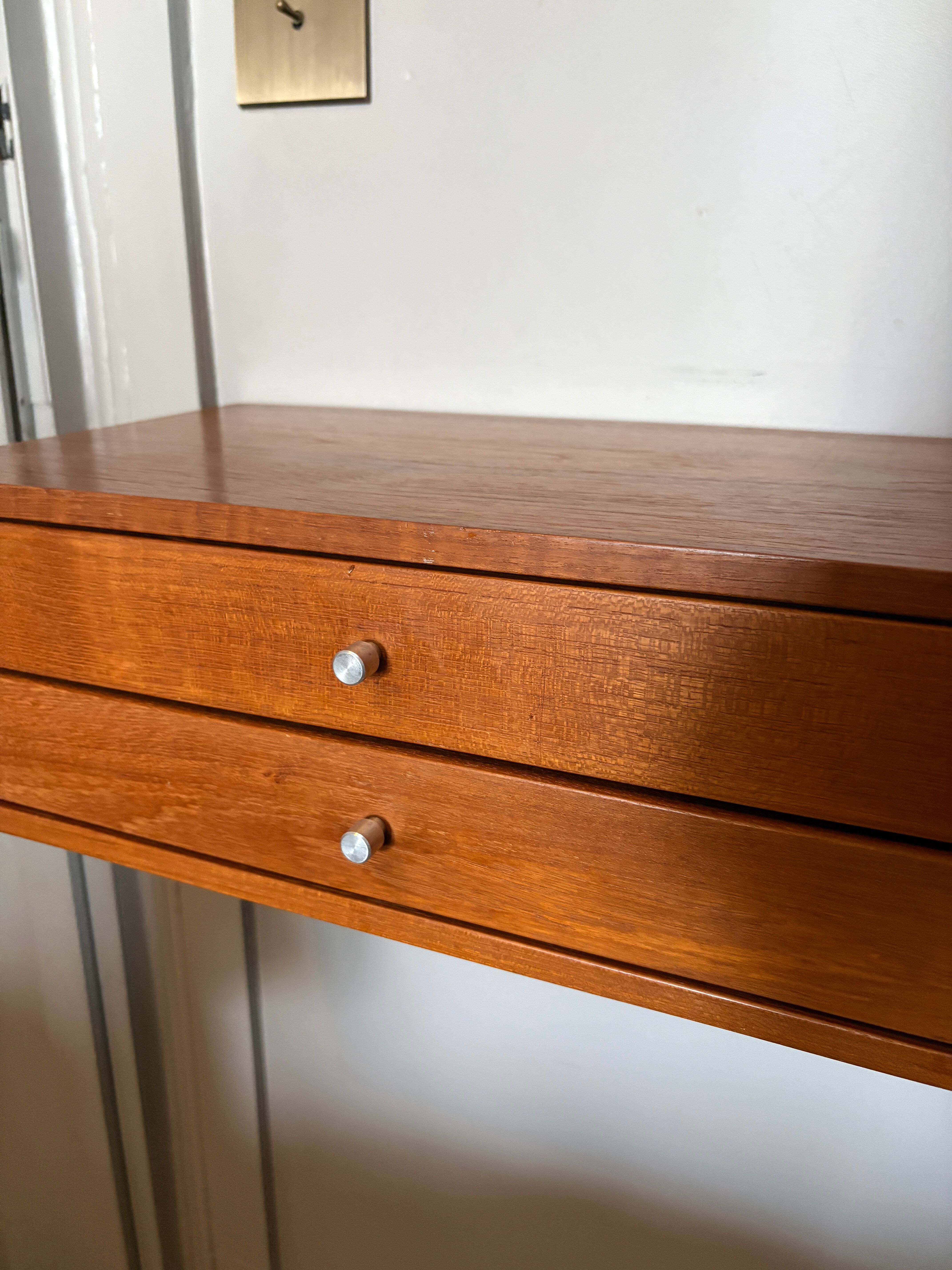 Danish console by Kai Kristiansen, mid-century teak from the 1960s.