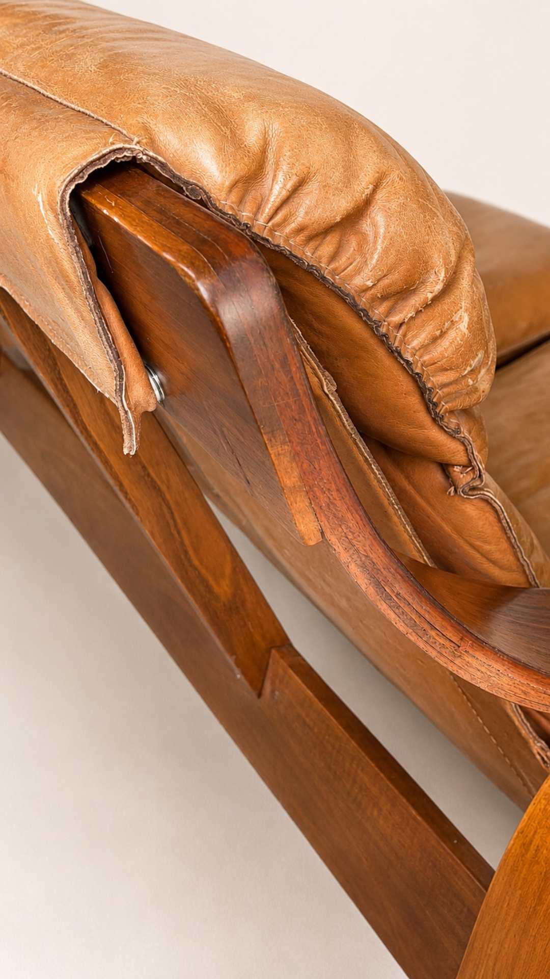 Canapé Woodline, Marco Zanuso pour Arflex, 1962