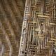 Chair long vintage rattan