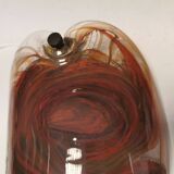 Two wonderfully crafted glass wall lamps designed by per lutken for holmegaard glassworks 1978