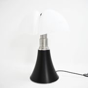 Lampe de table « Pipistrello » noire de Gae Aulenti pour Martinell