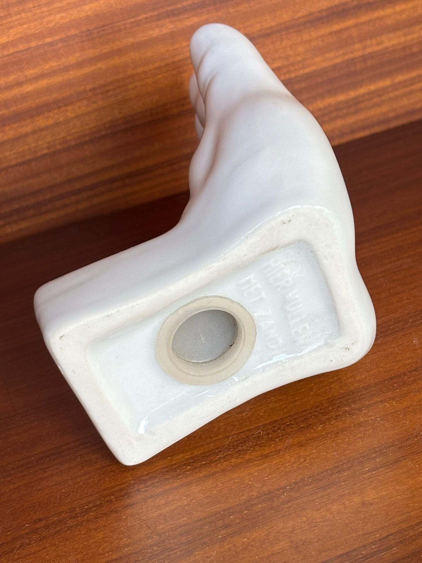 Bookends hands in ceramic, Netherlands 1970