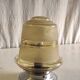 Smoked/sandblasted glass ceiling light - mid 20th century