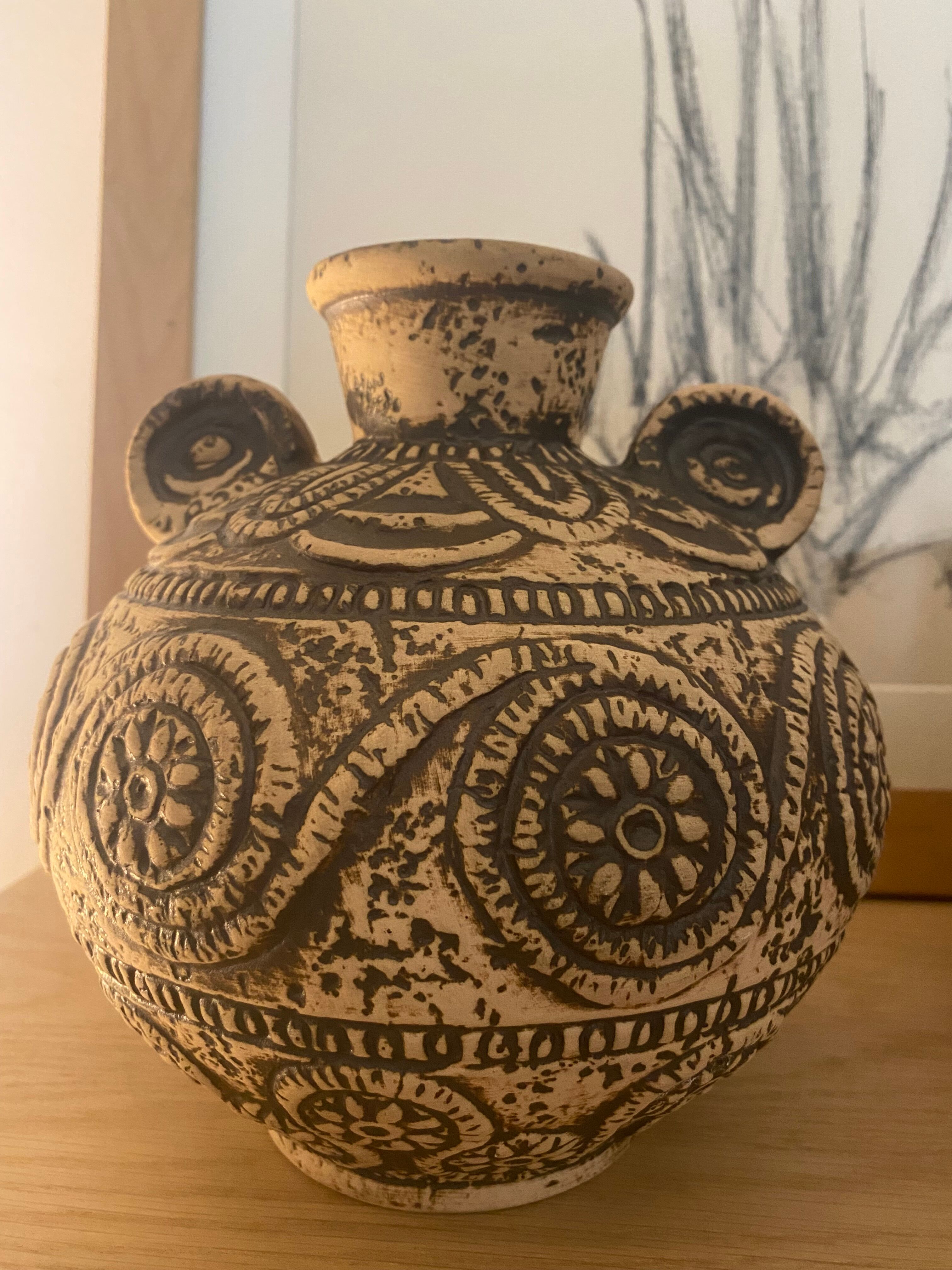 Set de 3 vases West Germany Manufacture Jasba