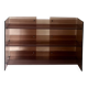 Roche Bobois smoked plexiglass console bookcase, 1970 design