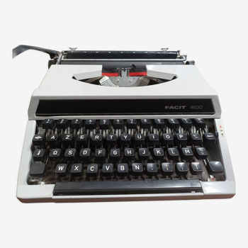 Vintage typewriter Facit 1600