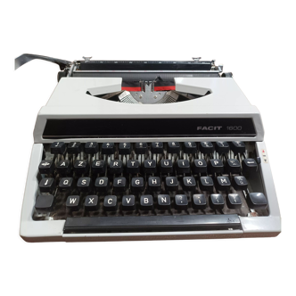 Machine à écrire vintage Facit 1600