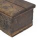 Antique 18th Century Spanish Folk Art Carved Chest