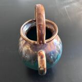 Green and ochre flamed goat