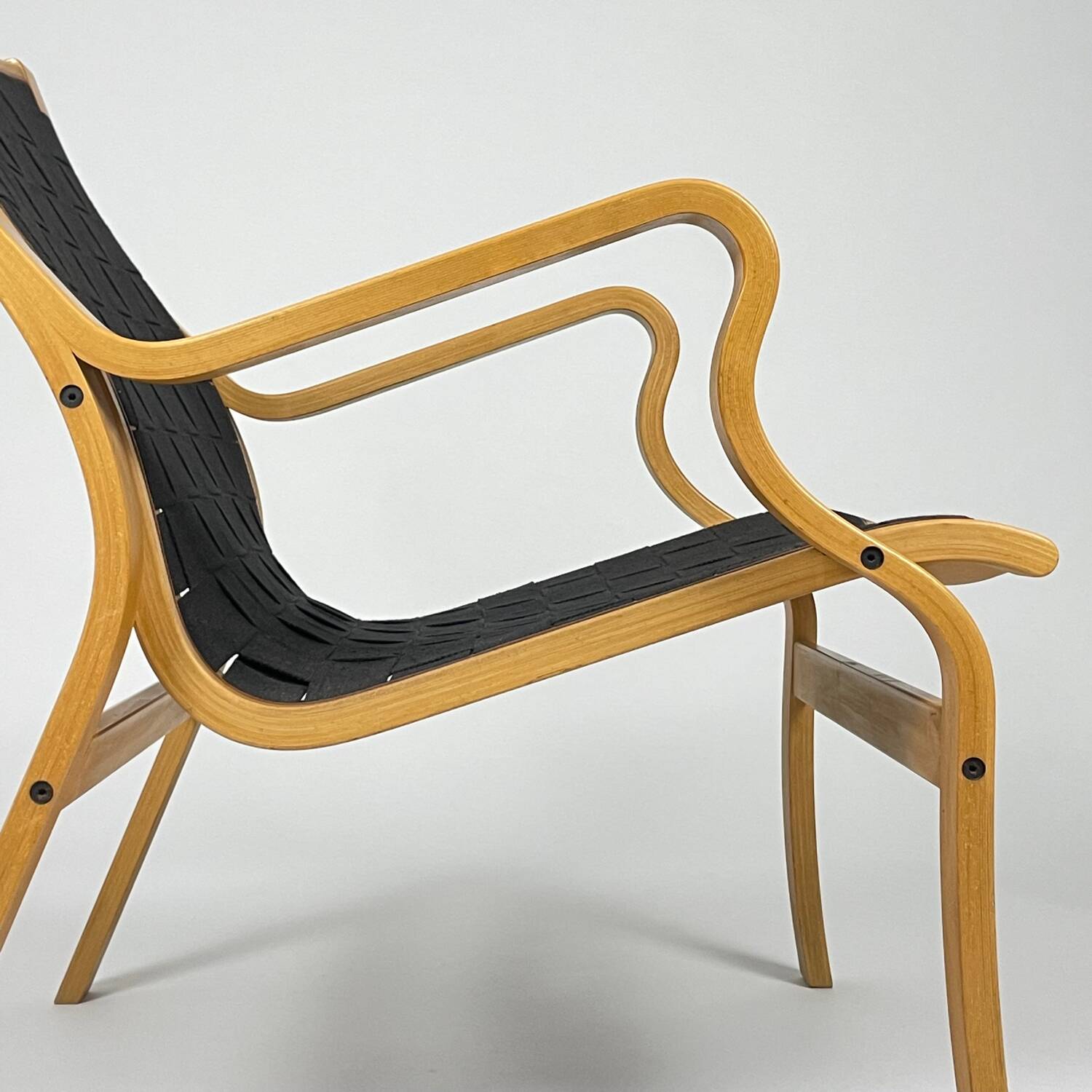 2“Albert” Louge Chairs & 1 Ottoman by Finn Østergaard for Skippers Møbler,