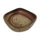 High-sided dish in pyrite stoneware by Charles Gaudry