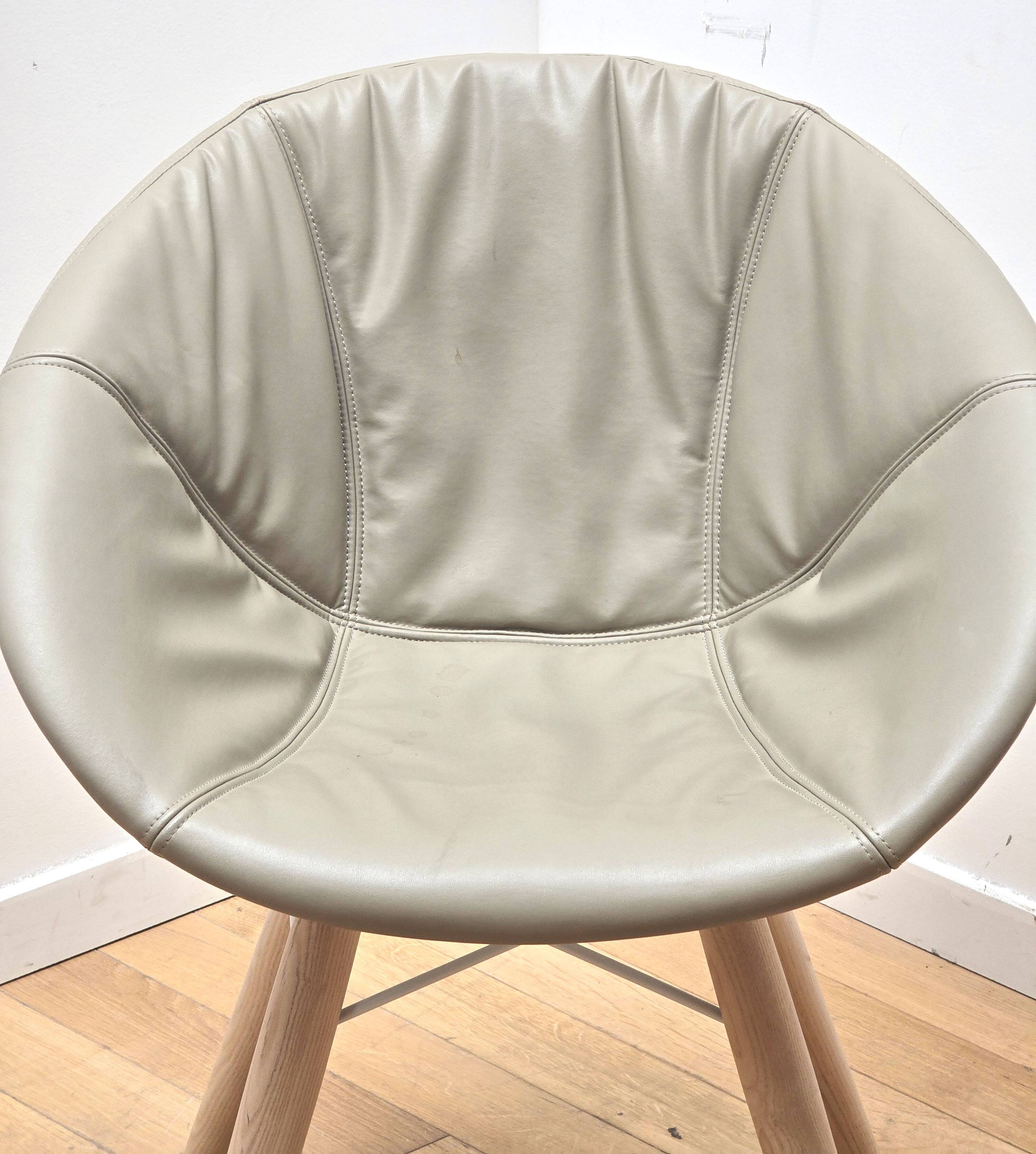 Suite de 6 fauteuils Gliss Wood 904, Pedrali